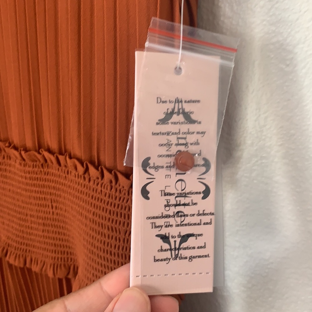 Nanette Lenore Pleated Sleeveless Smock Midi Dress - Picture 5 of 11